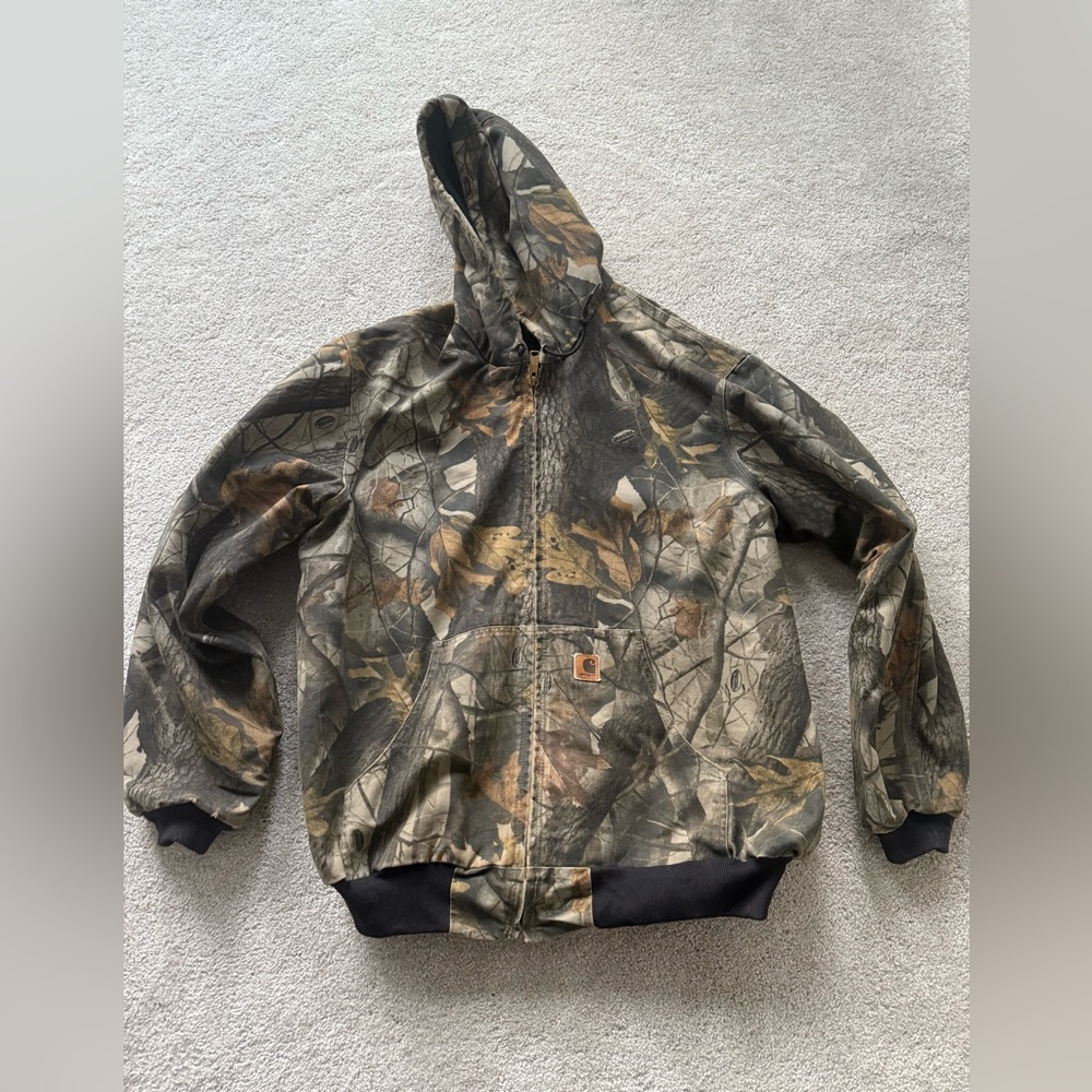 Carhartt Real Tree Camo Full Zip Jacket